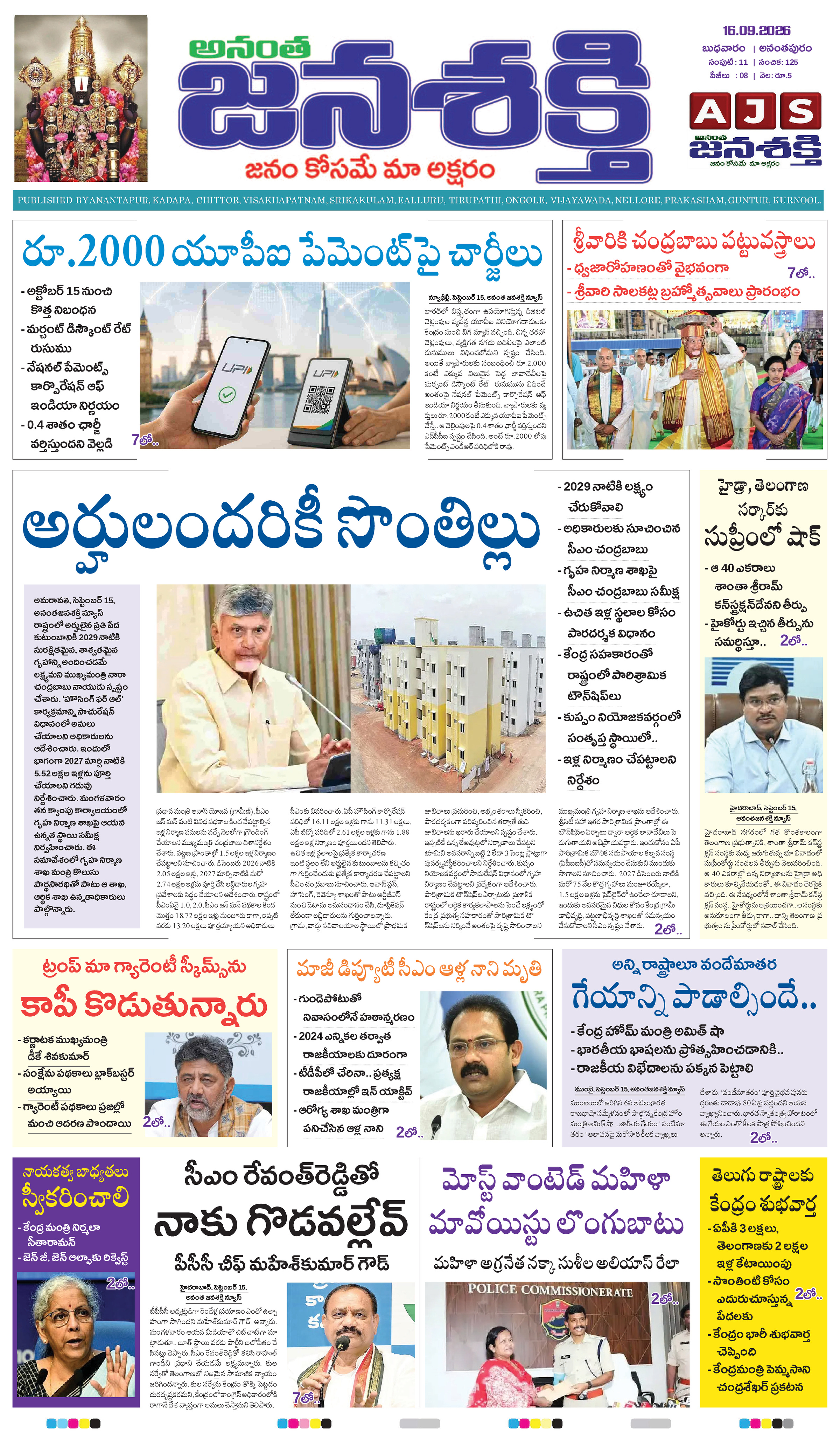 Anantha janashakthi Andhra Pradesh