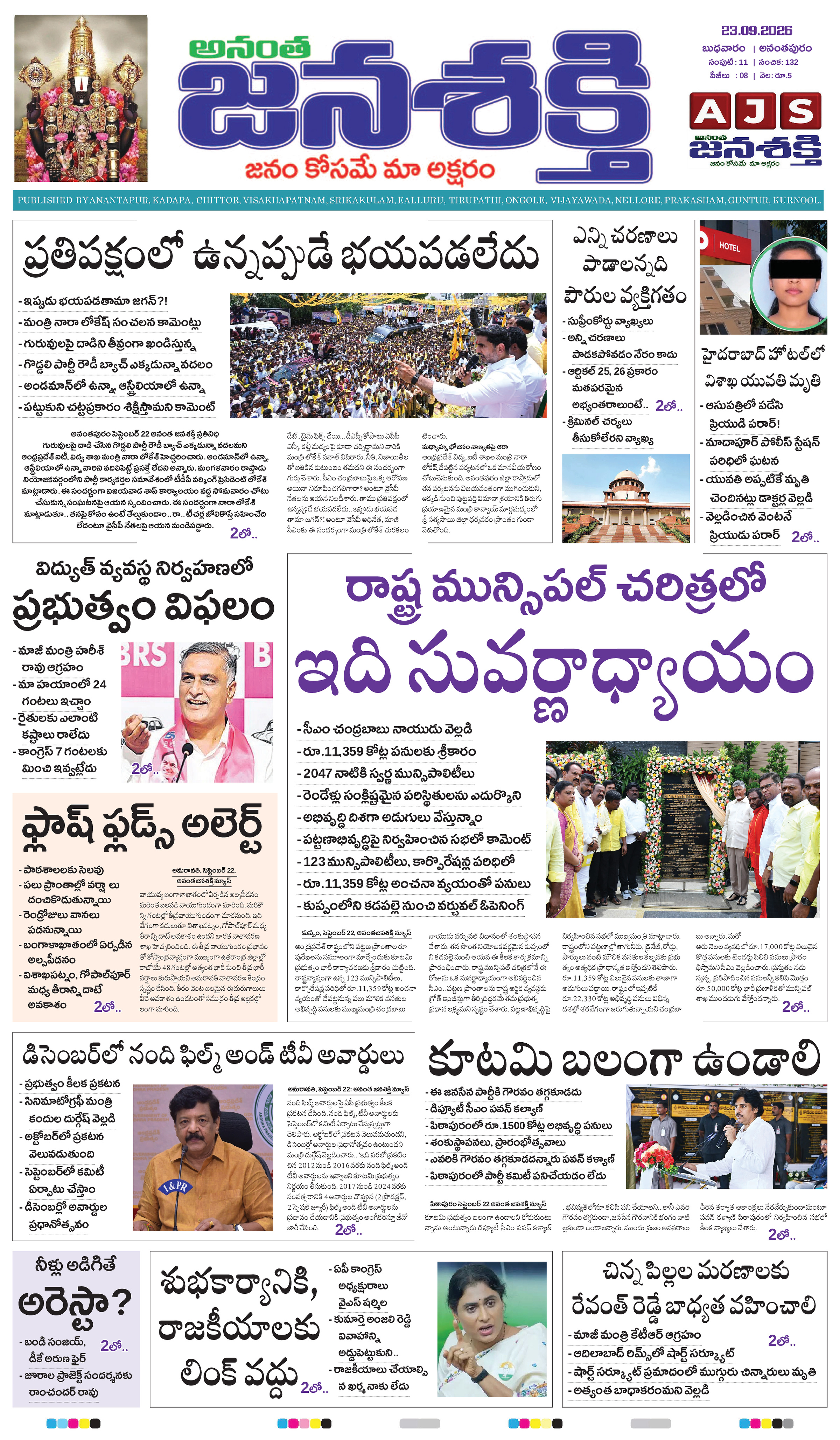 Anantha Janasakthi Andhrapradesh
